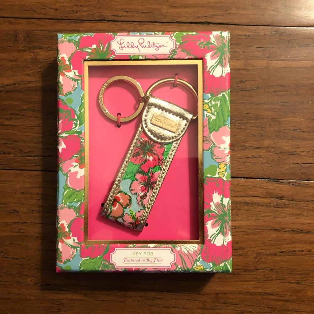 Lilly Pulitzer Key Fob in Big Flirt